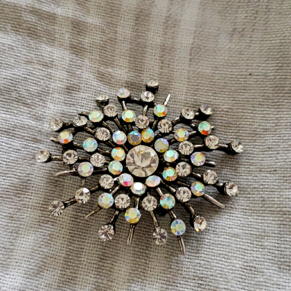 Crystal Brooch